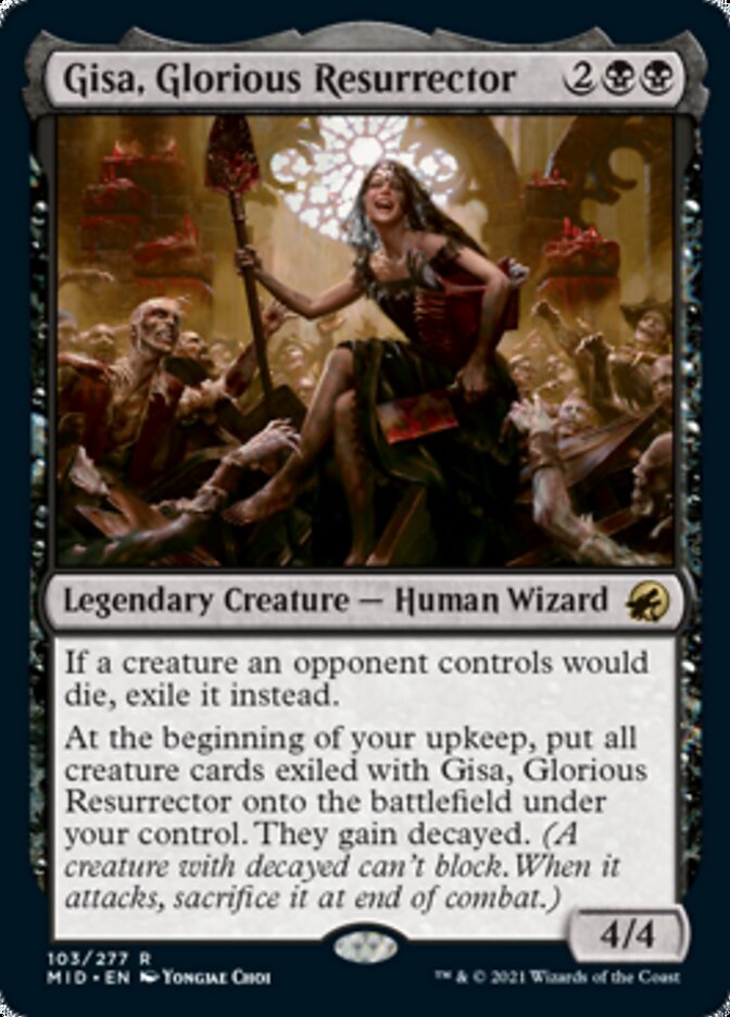 Gisa, Glorious Resurrector [Innistrad: Midnight Hunt] Foil