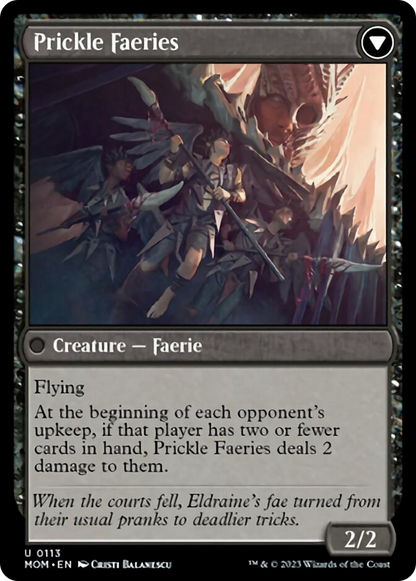 Invasion of Eldraine // Prickle Faeries [March of the Machine] Foil