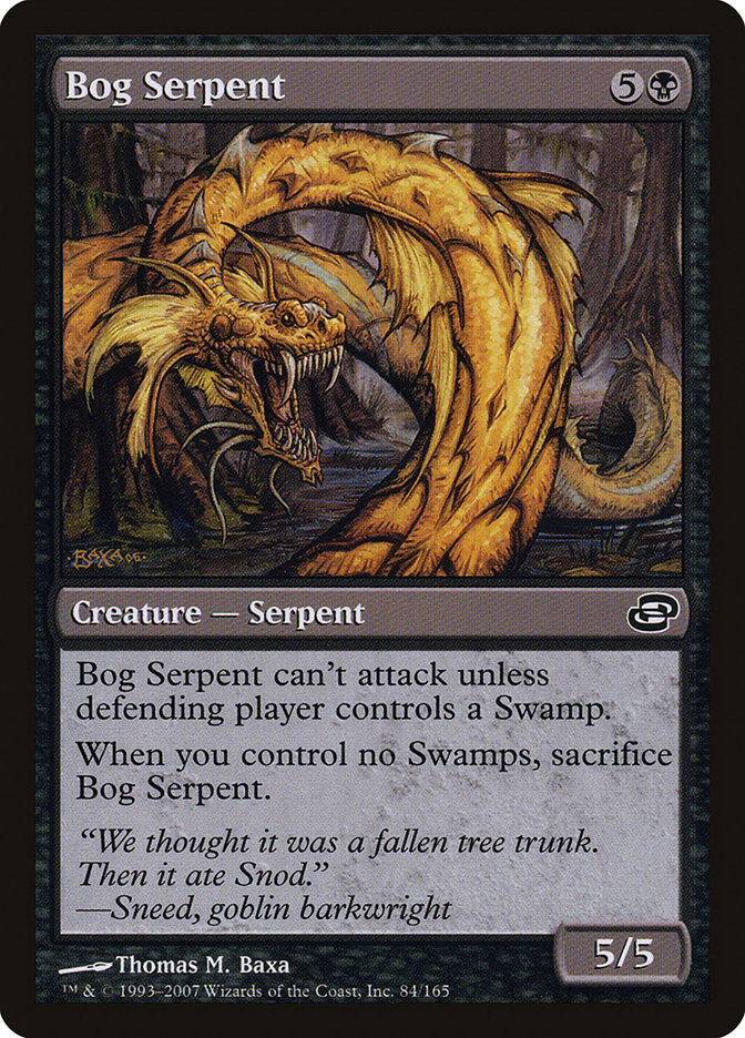 Bog Serpent [Planar Chaos] Foil