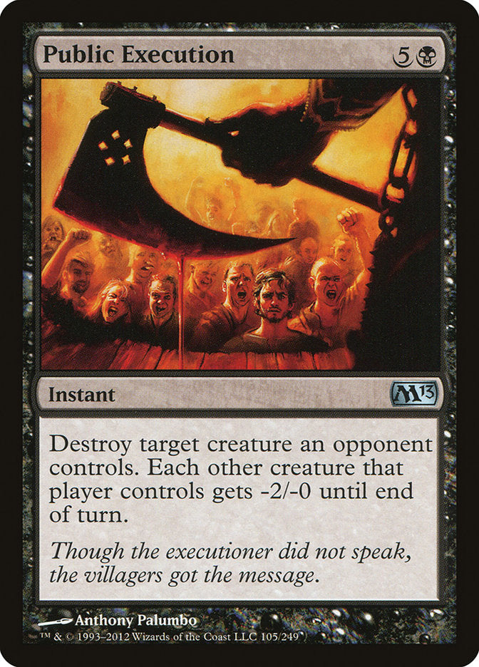 Public Execution [Magic 2013] Foil