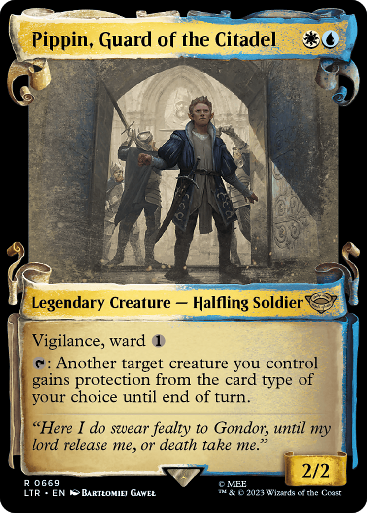 Pippin, Guard of the Citadel [The Lord of the Rings: Tales of Middle-Earth Showcase Scrolls] Foil