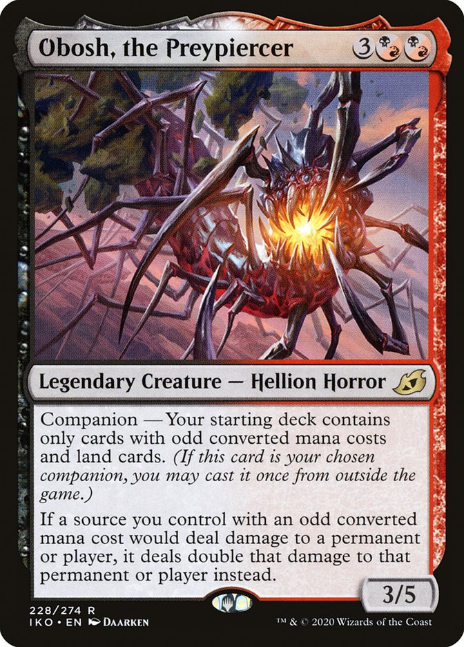 Obosh, the Preypiercer [Ikoria: Lair of Behemoths] Foil