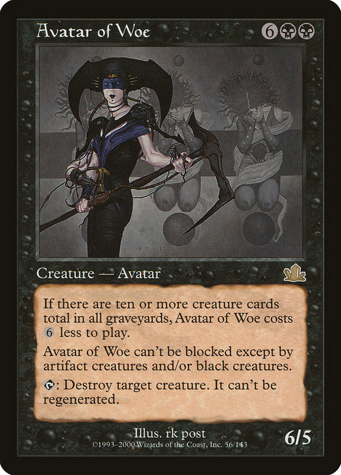 Avatar of Woe [Prophecy] Foil
