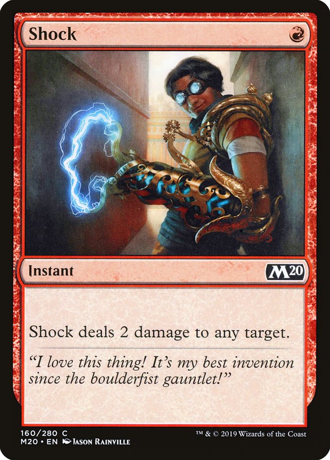 Shock [Core Set 2020] Foil