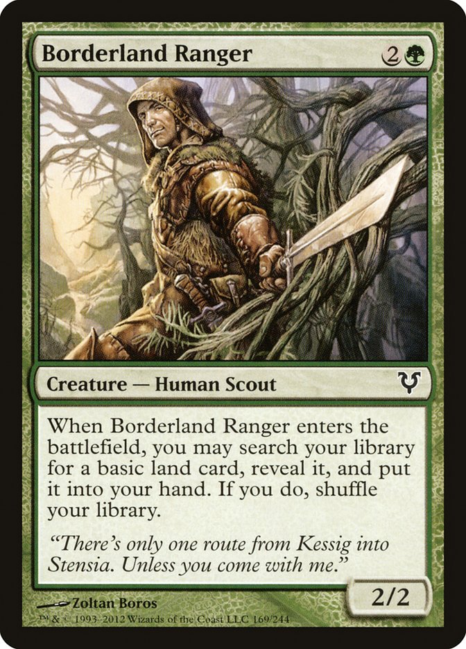 Borderland Ranger [Avacyn Restored] Foil