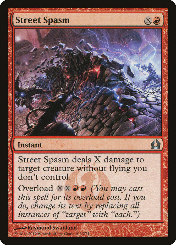 Street Spasm [Return to Ravnica] Foil