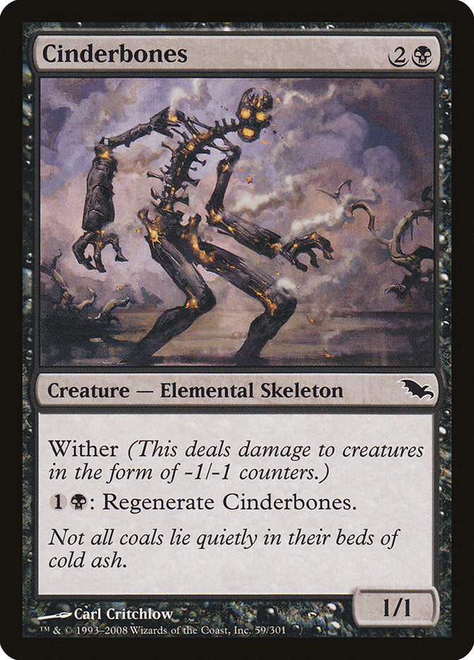 Cinderbones [Shadowmoor] Foil