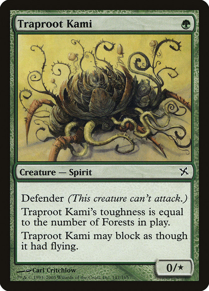Traproot Kami [Betrayers of Kamigawa] Foil