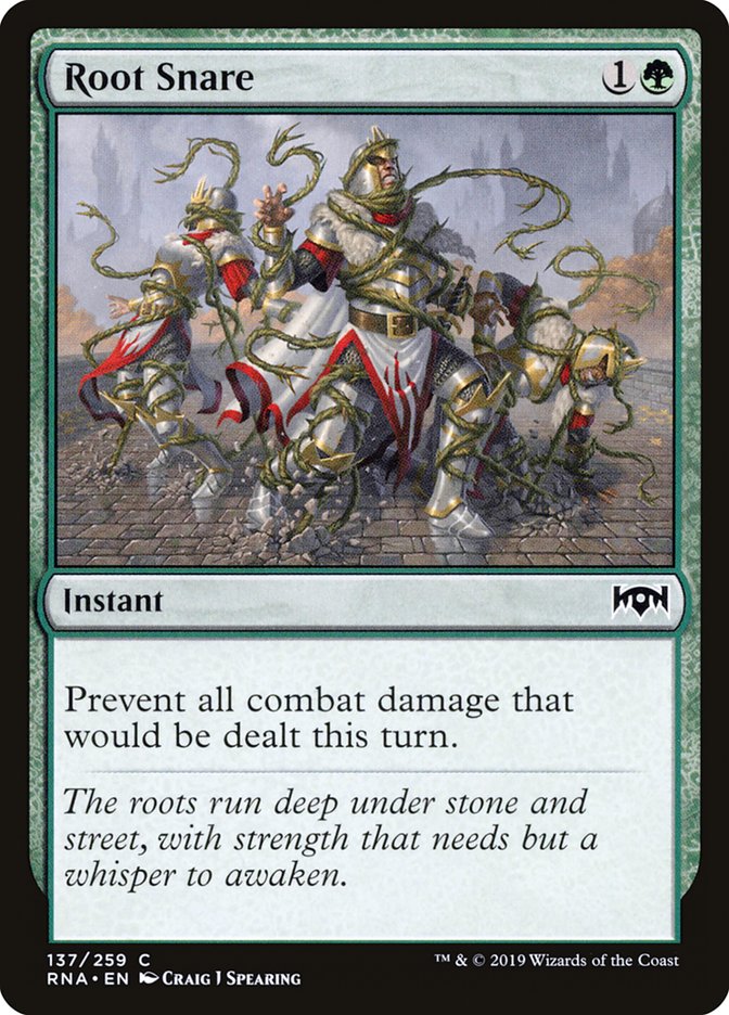 Root Snare [Ravnica Allegiance] Foil