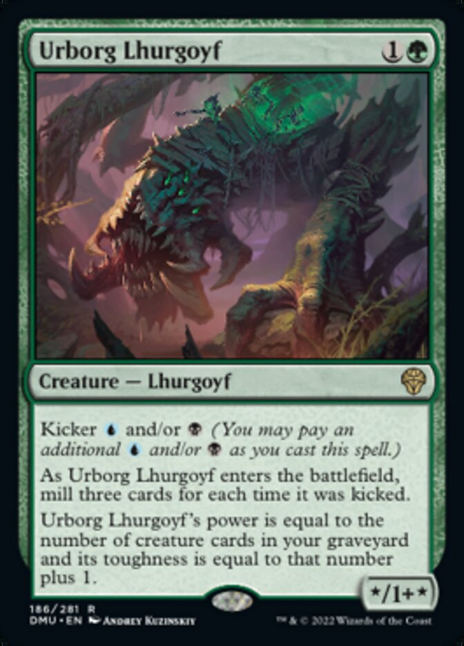 Urborg Lhurgoyf [Dominaria United] Foil