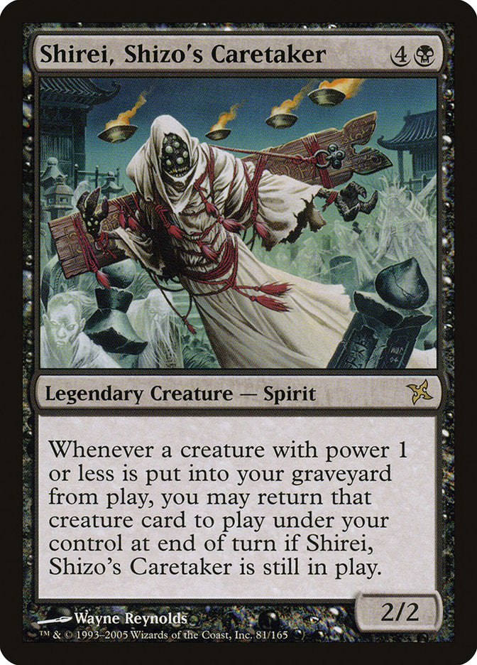 Shirei, Shizo's Caretaker [Betrayers of Kamigawa] Foil