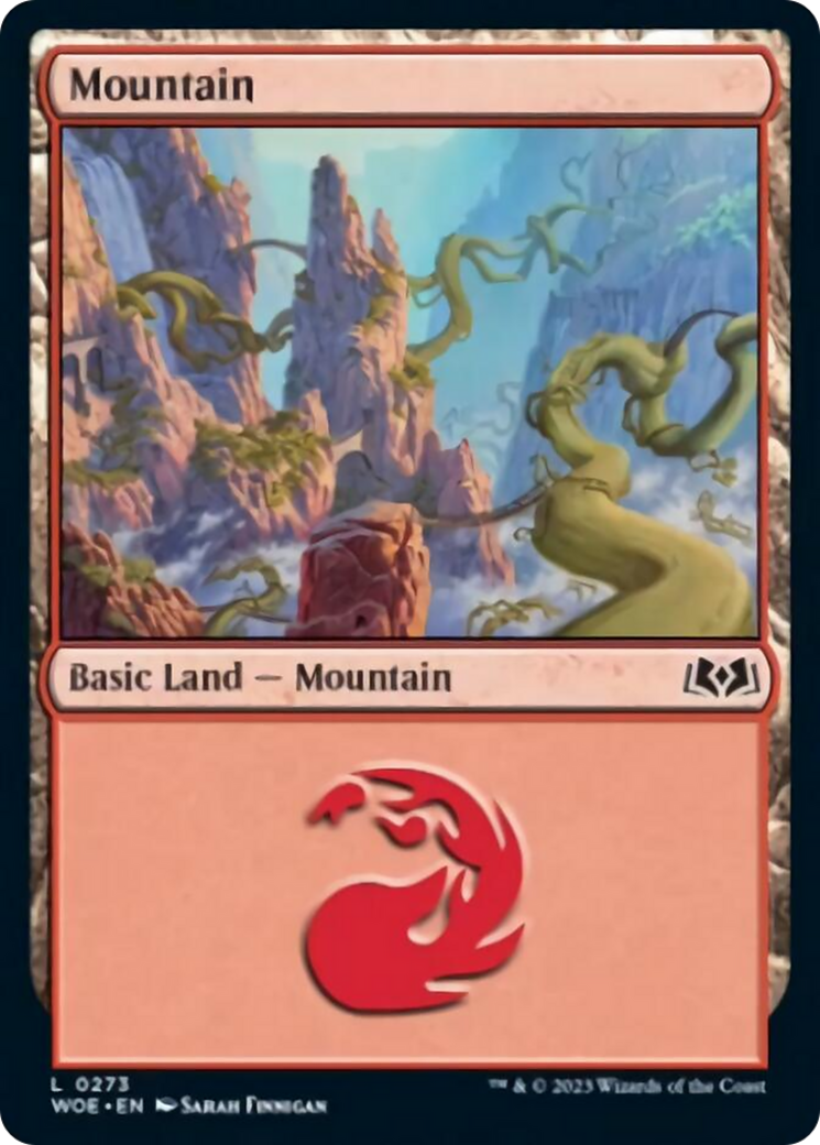 Mountain (0273) [Wilds of Eldraine] Foil