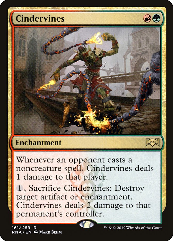 Cindervines [Ravnica Allegiance] Foil