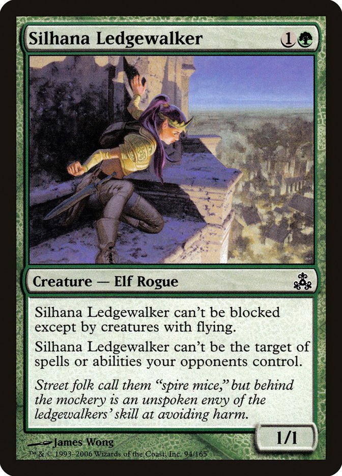 Silhana Ledgewalker [Guildpact] Foil