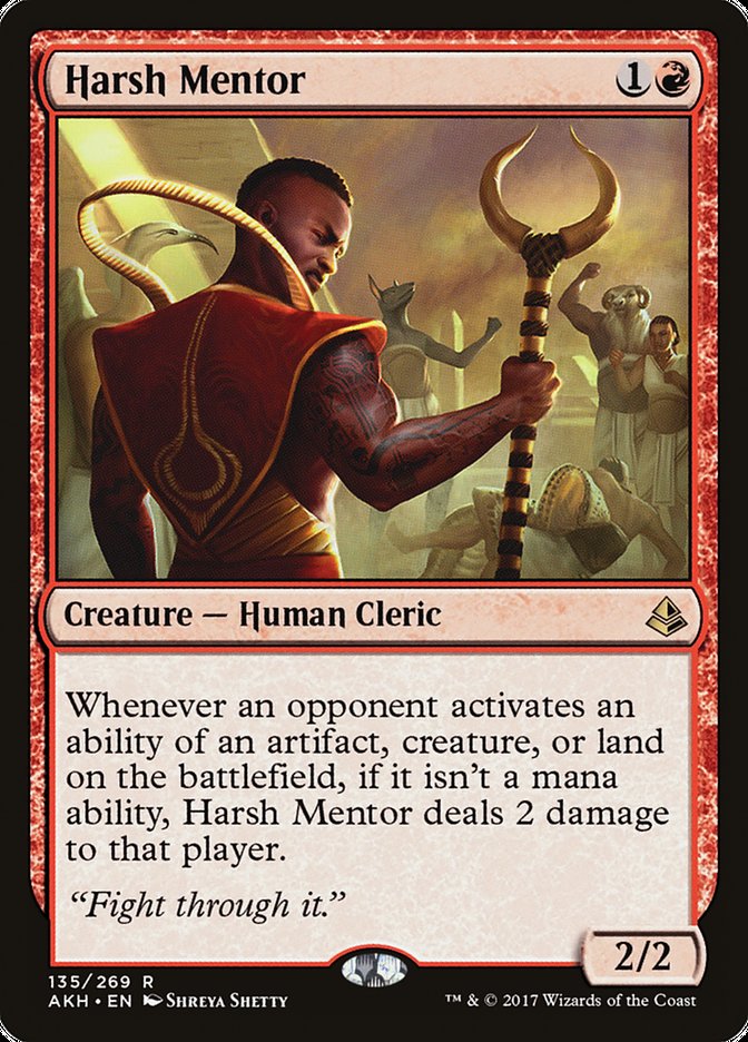 Harsh Mentor [Amonkhet] Foil