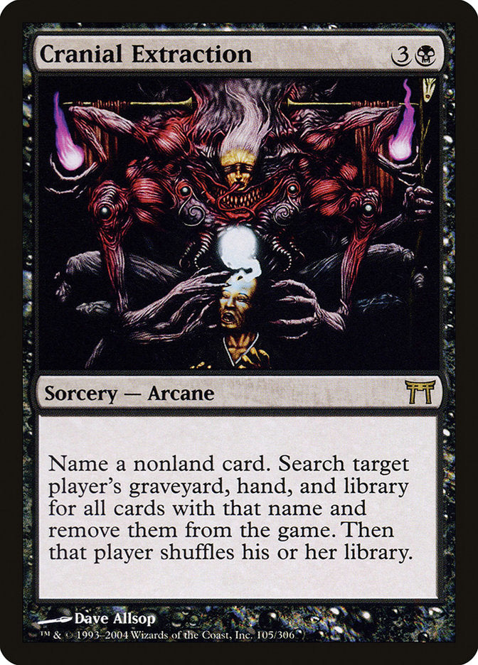 Cranial Extraction [Champions of Kamigawa] Foil