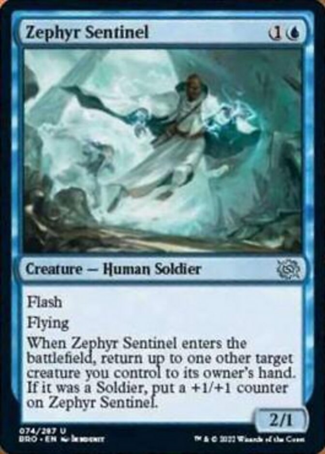 Zephyr Sentinel [The Brothers' War] Foil