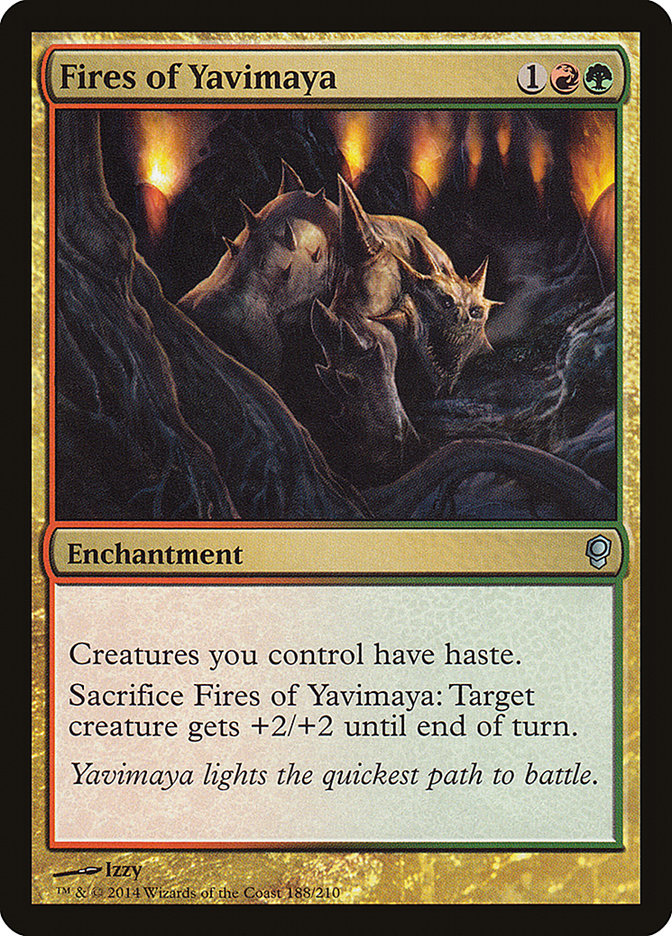 Fires of Yavimaya [Conspiracy] Foil