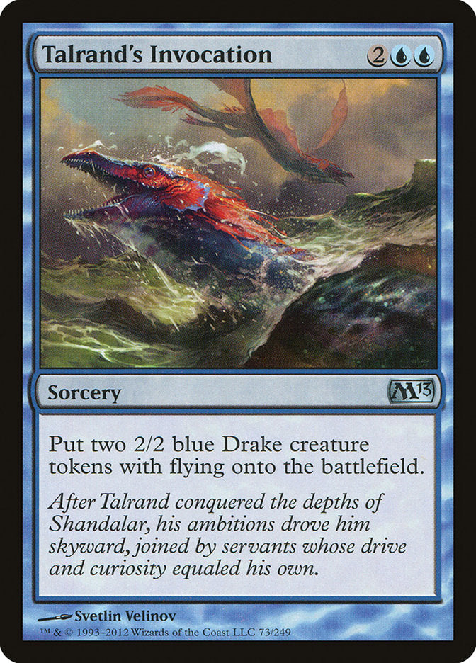 Talrand's Invocation [Magic 2013] Foil