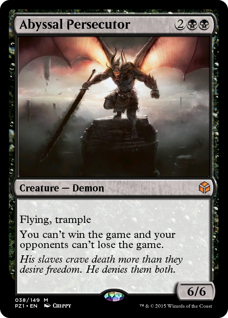 Abyssal Persecutor  [Legendary Cube Prize Pack] Foil