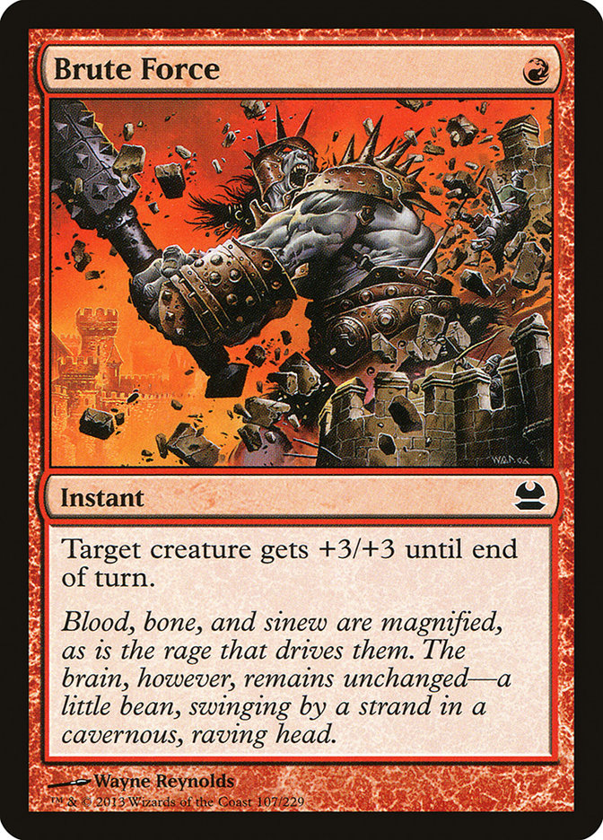 Brute Force [Modern Masters] Foil