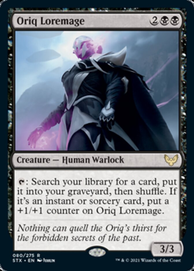 Oriq Loremage [Strixhaven: School of Mages] Foil