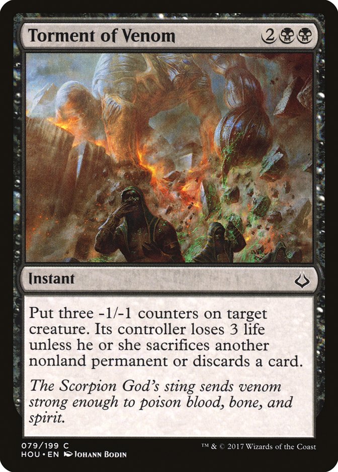 Torment of Venom [Hour of Devastation] Foil