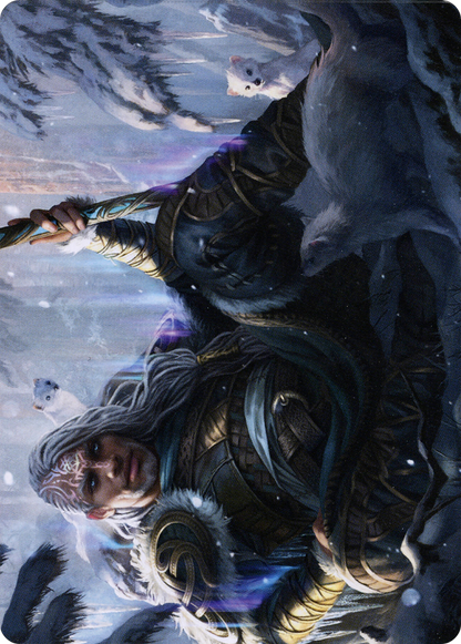 Jorn, God of Winter // Jorn, God of Winter  [Art Series: Kaldheim] (Borderless)