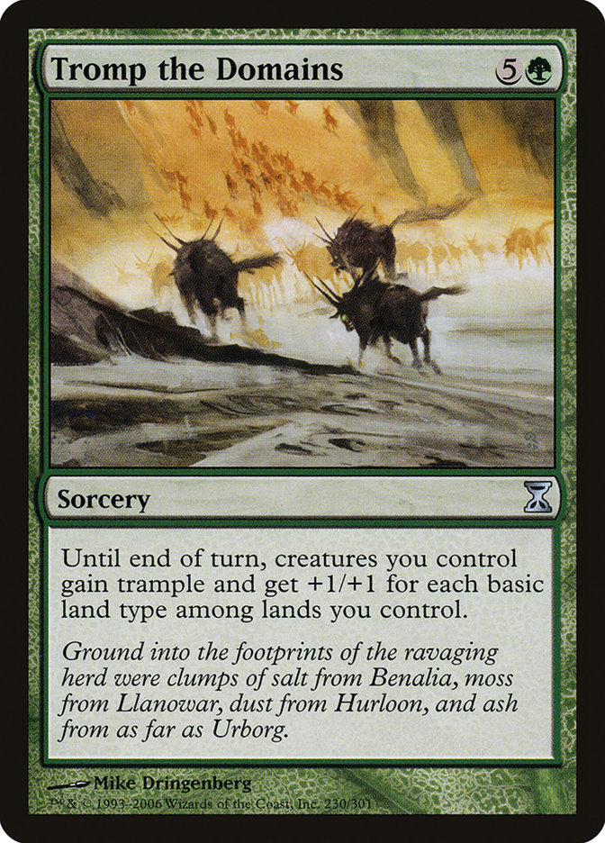 Tromp the Domains [Time Spiral] Foil