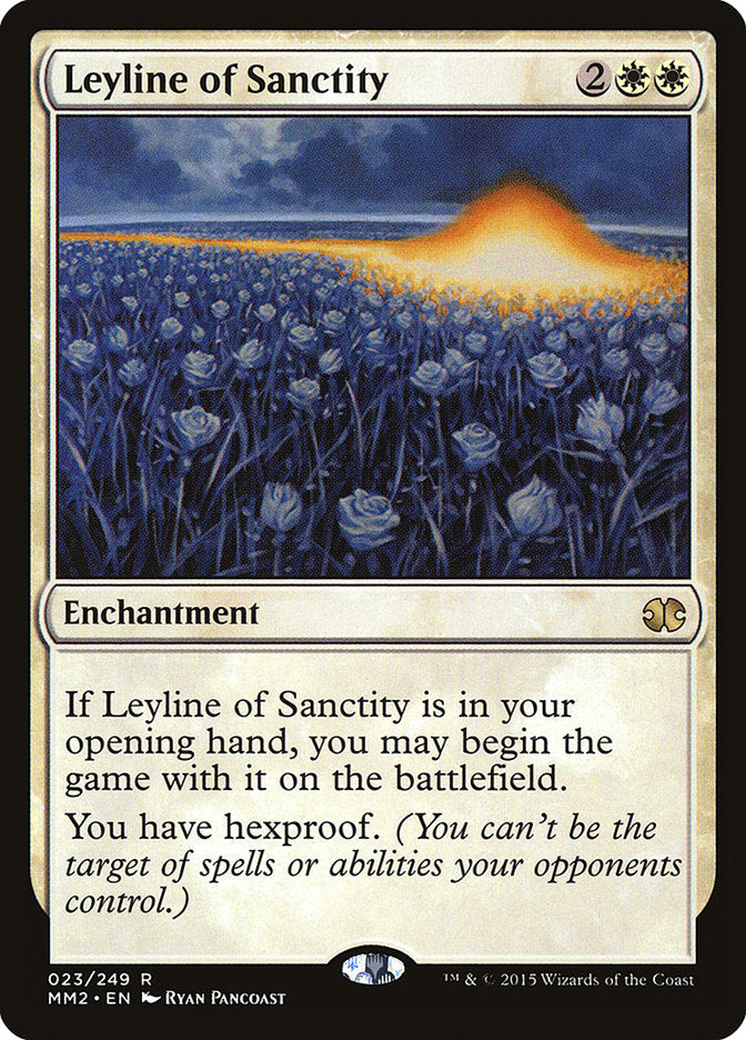 Leyline of Sanctity [Modern Masters 2015] Foil