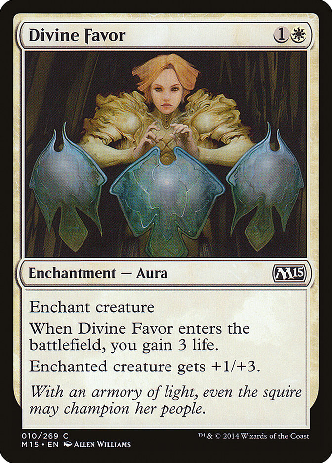 Divine Favor [Magic 2015] Foil