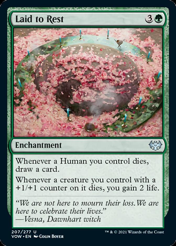 Laid to Rest [Innistrad: Crimson Vow] Foil