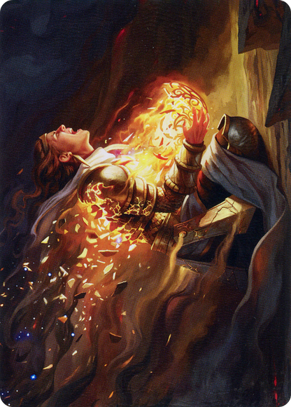 Vanish into Eternity // Vanish into Eternity  [Phyrexia: All Will Be One Art Series] (Borderless)