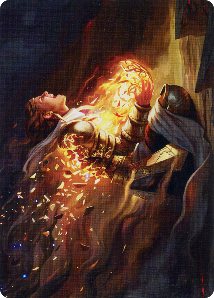 Vanish into Eternity // Vanish into Eternity  [Phyrexia: All Will Be One Art Series] (Borderless) Foil