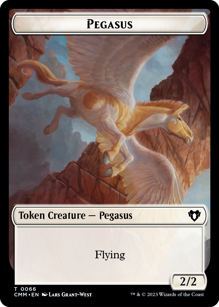 Pegasus  [Commander Masters Tokens]