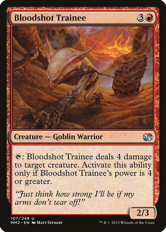 Bloodshot Trainee [Modern Masters 2015] Foil