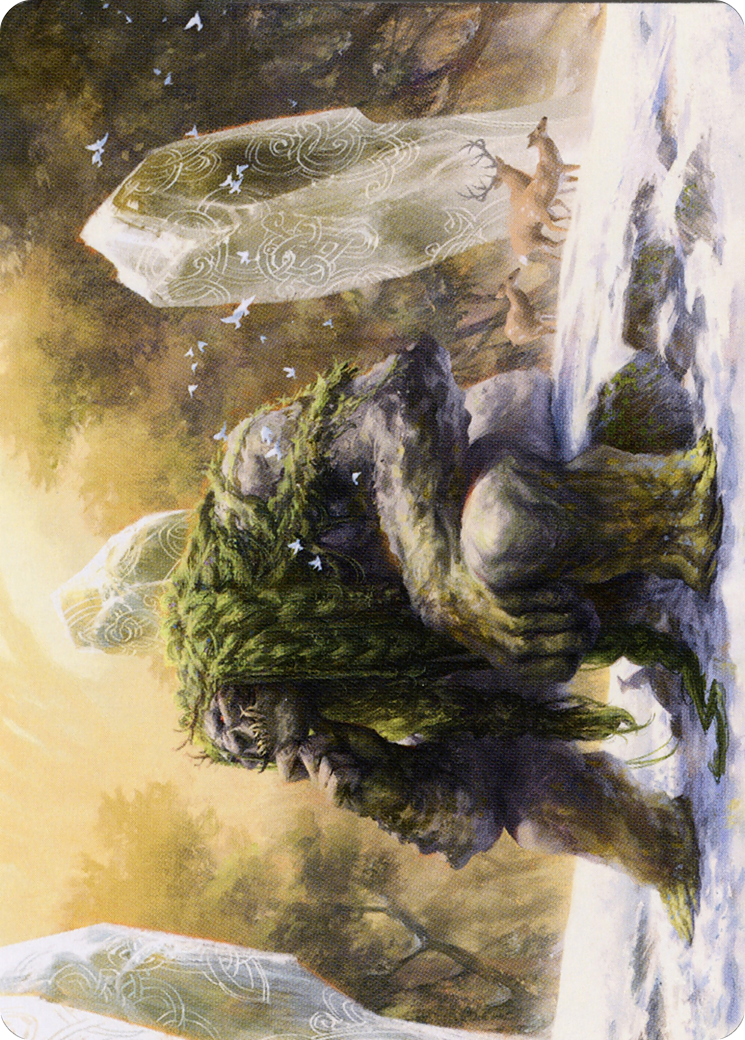 Svella, Ice Shaper // Svella, Ice Shaper  [Art Series: Kaldheim] (Borderless) Foil