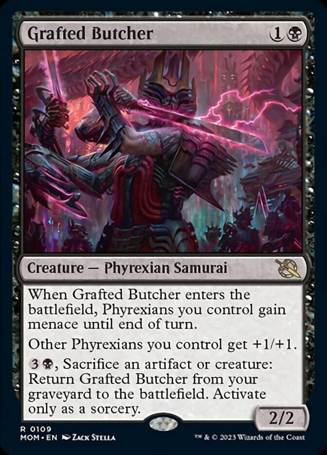 Grafted Butcher [March of the Machine] Foil