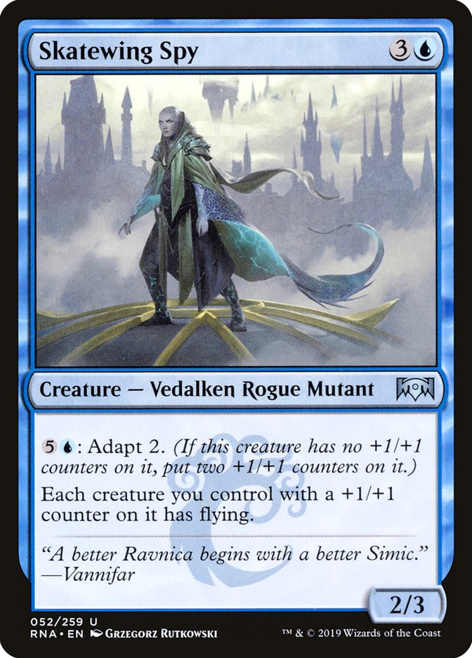 Skatewing Spy [Ravnica Allegiance] Foil
