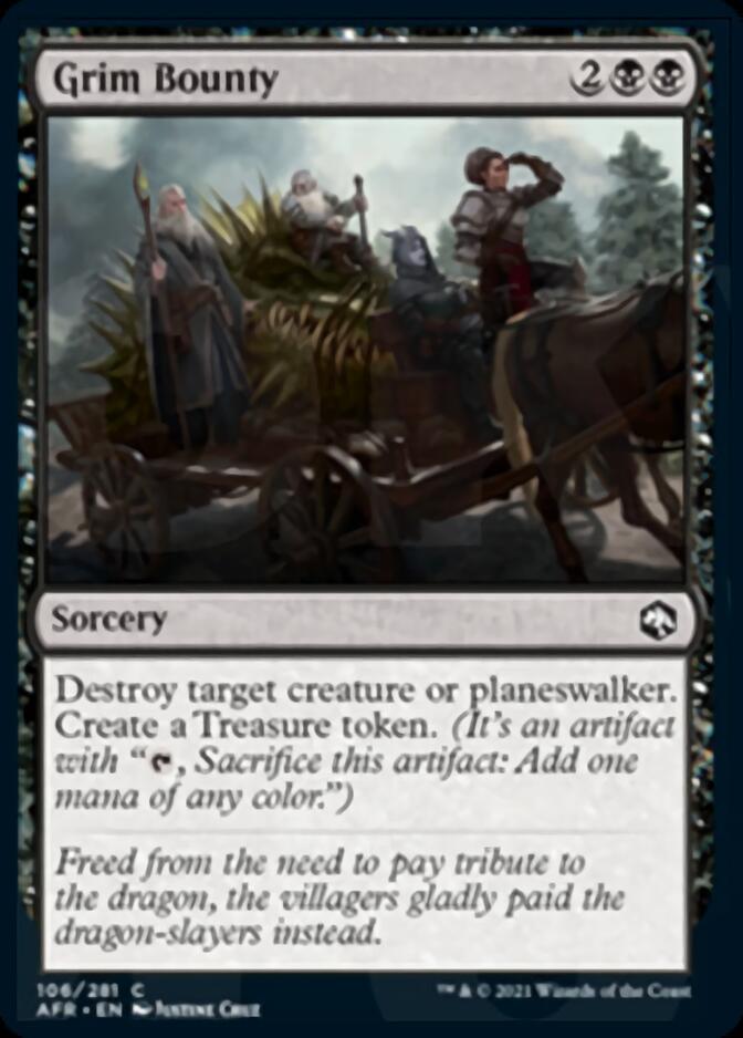 Grim Bounty [Dungeons & Dragons: Adventures in the Forgotten Realms] Foil