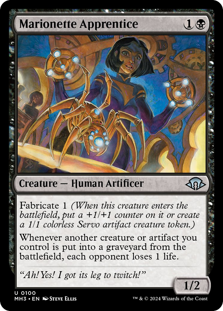 Marionette Apprentice [Modern Horizons 3] Foil