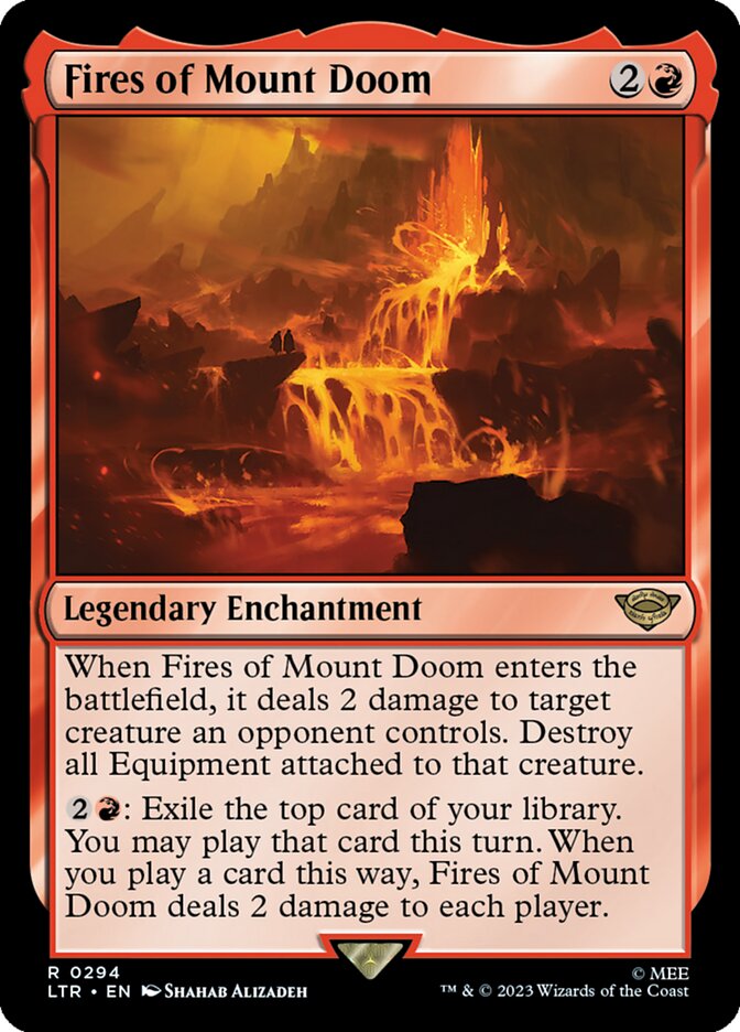 Fires of Mount Doom [The Lord of the Rings: Tales of Middle-Earth] Foil