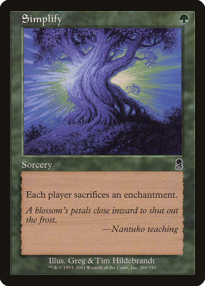 Simplify [Odyssey] Foil