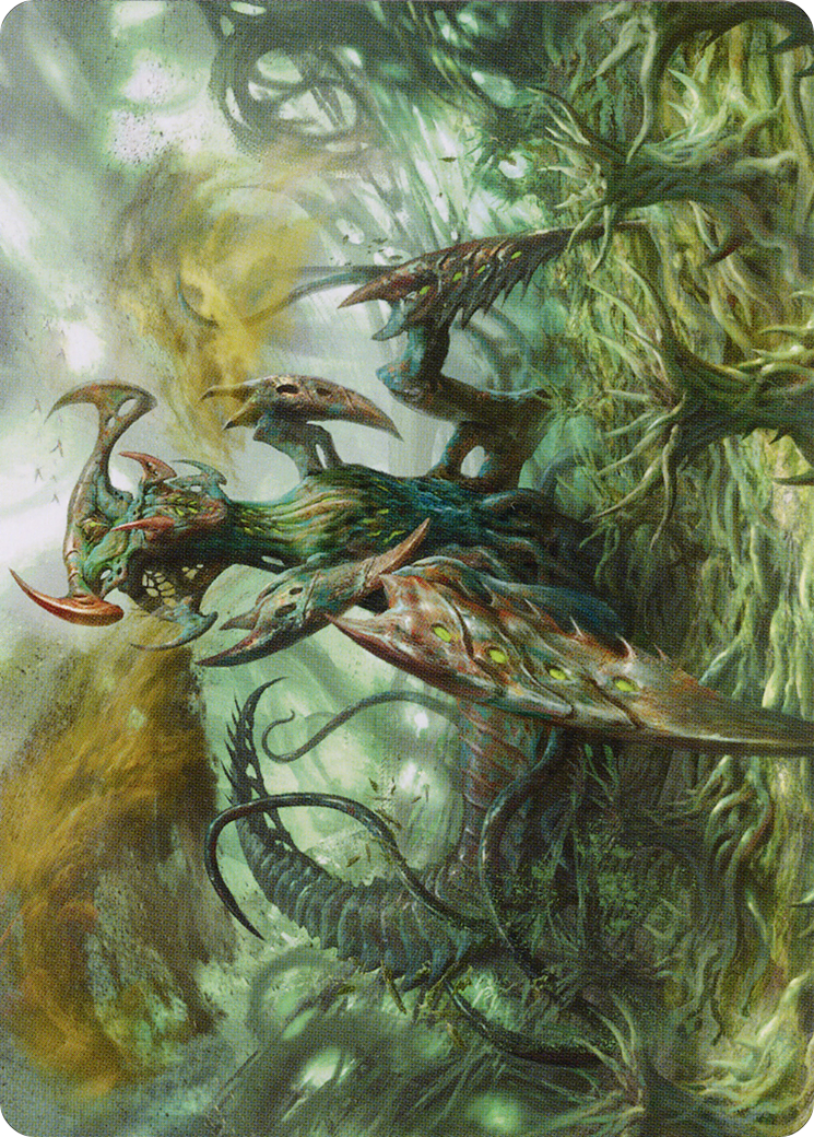 Zopandrel, Hunger Dominus // Zopandrel, Hunger Dominus  [Phyrexia: All Will Be One Art Series] (Borderless)