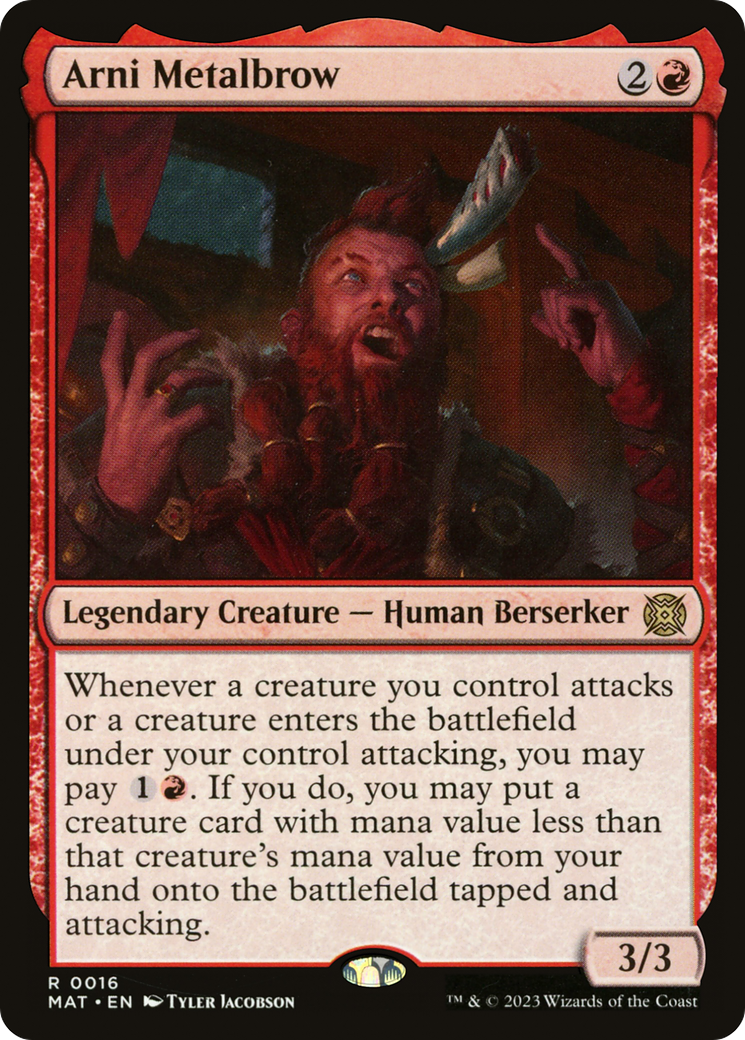 Arni Metalbrow [March of the Machine: The Aftermath] Foil