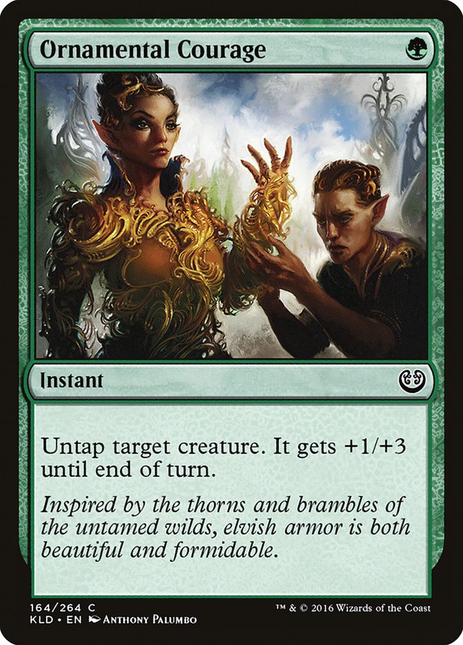 Ornamental Courage [Kaladesh] Foil