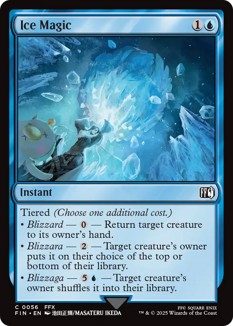Ice Magic [FINAL FANTASY] Foil