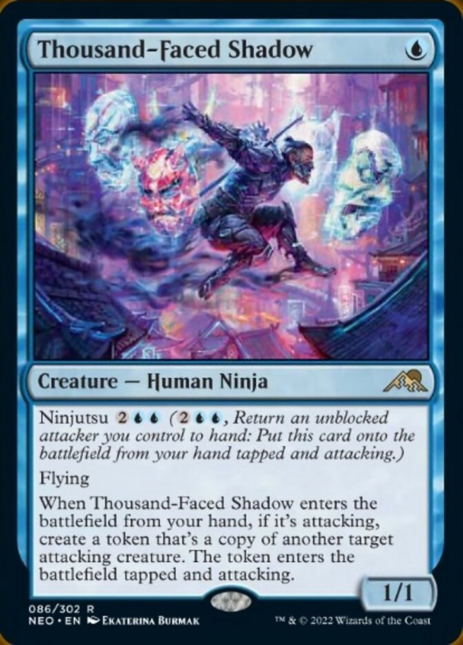 Thousand-Faced Shadow [Kamigawa: Neon Dynasty] Foil