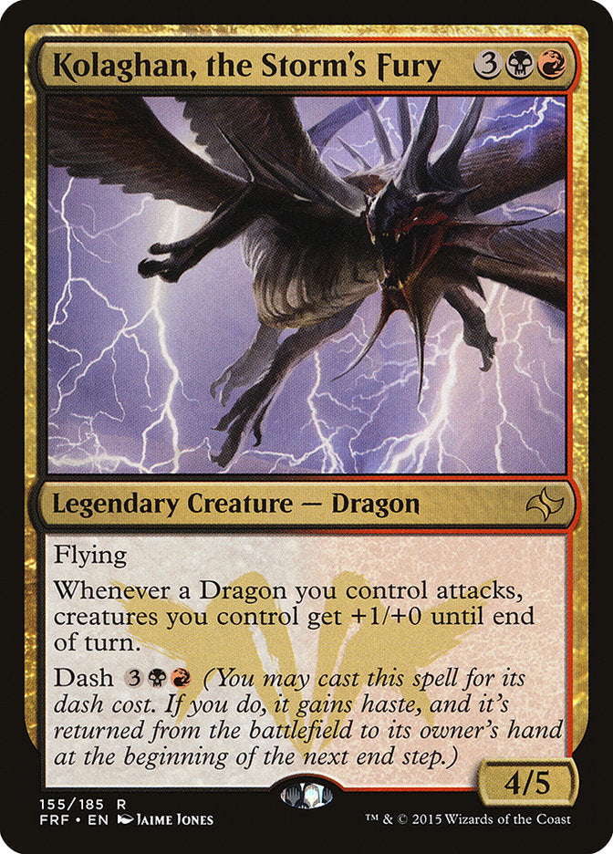 Kolaghan, the Storm's Fury [Fate Reforged] Foil