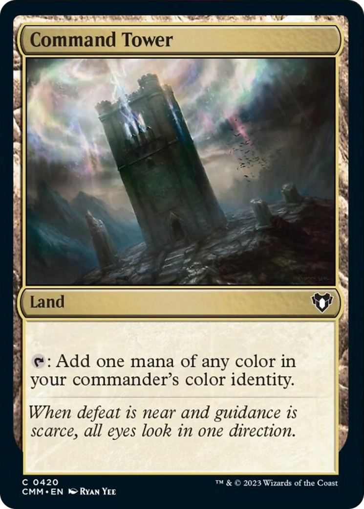 Command Tower [Commander Masters] Foil